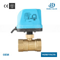 AC DC Service 220V/110V/24V 2 Way Brass Wate Electric Actuator Ball Valve  